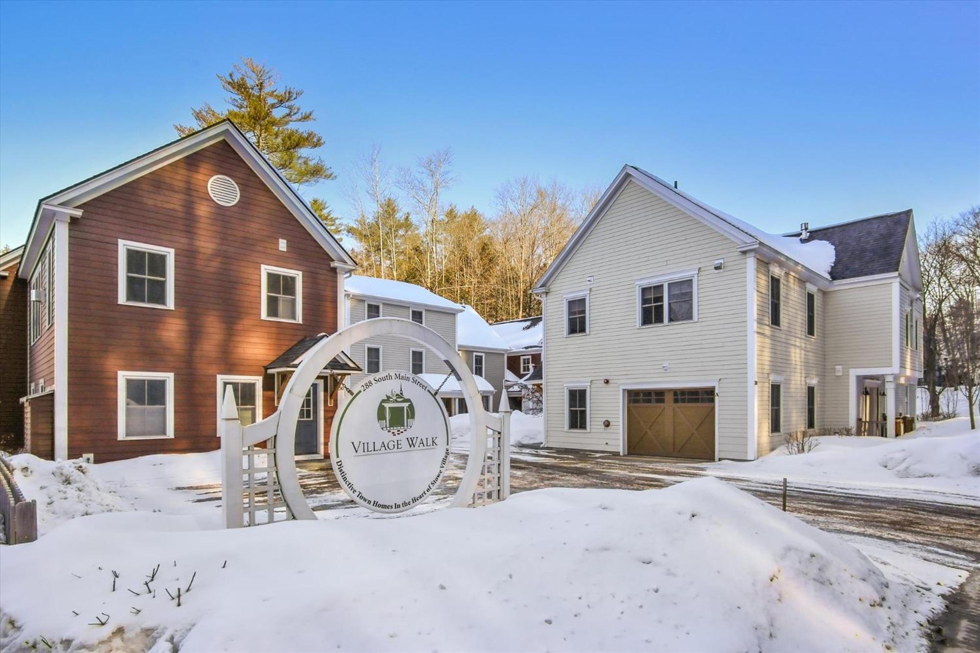 Scharkie Ski Haus At Village Walk B Stowe Exterior photo